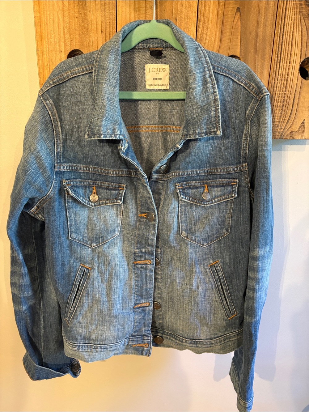 J. Crew Blue Denim Jean Jacket